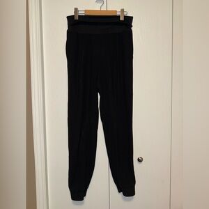 Wilfred Fold Over Waist Ankle Zip Pants